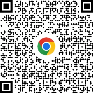 QR-код для завантаження вебпереглядача Chrome на мобільні пристрої
